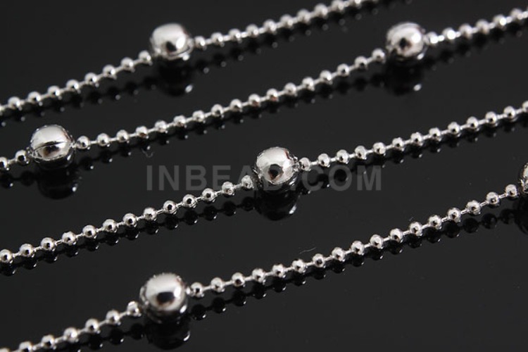 A046-1.0B D/C HB Chain-Rhodium Plated (1M), [PRODUCT_SEARCH_KEYWORD], JEWELFINGER-INBEAD, [CURRENT_CATE_NAME]