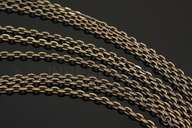 [W] A107-Antiqued Brass 260S-4D/C Chain (20M), [PRODUCT_SEARCH_KEYWORD], JEWELFINGER-INBEAD, [CURRENT_CATE_NAME]