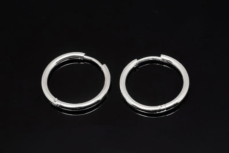 [W] H1415-Rhodium Plated (10pairs)-20mm Lever Back Earrings-Round Hoop-Nickel free, [PRODUCT_SEARCH_KEYWORD], JEWELFINGER-INBEAD, [CURRENT_CATE_NAME]