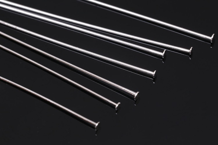 B008-10 gram-0.5*50mm-Headpin-Ternary Alloy Plated-Hard type, [PRODUCT_SEARCH_KEYWORD], JEWELFINGER-INBEAD, [CURRENT_CATE_NAME]