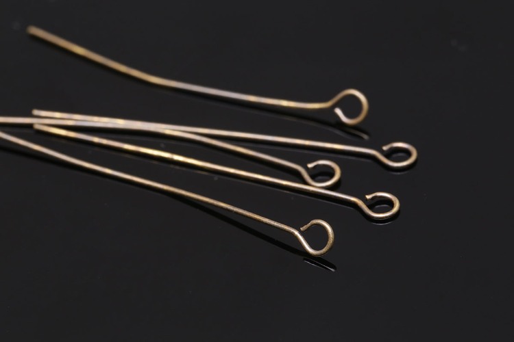 B002-10 gram-0.5*30mm eyepin-Antique brass, [PRODUCT_SEARCH_KEYWORD], JEWELFINGER-INBEAD, [CURRENT_CATE_NAME]