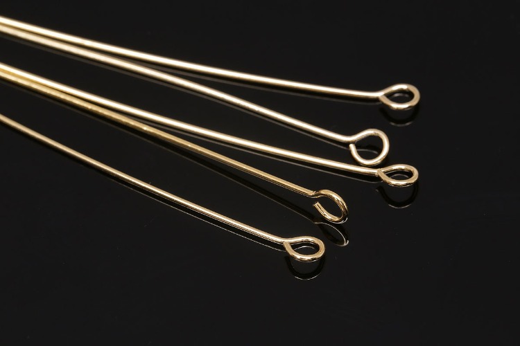 B121-8 gram-05*30mm-Eyepin-Gold plated-Hard type, [PRODUCT_SEARCH_KEYWORD], JEWELFINGER-INBEAD, [CURRENT_CATE_NAME]