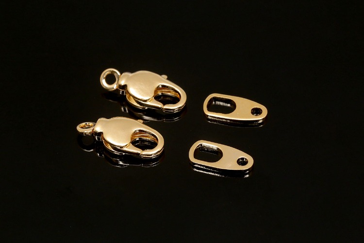 B199-4set-Lobster clasp &amp; A bar-Gold plated, [PRODUCT_SEARCH_KEYWORD], JEWELFINGER-INBEAD, [CURRENT_CATE_NAME]