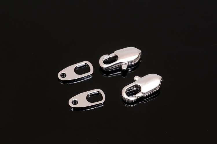 B370-Ternary Alloy Plated Mini lobster &amp; a-bar (4set), [PRODUCT_SEARCH_KEYWORD], JEWELFINGER-INBEAD, [CURRENT_CATE_NAME]