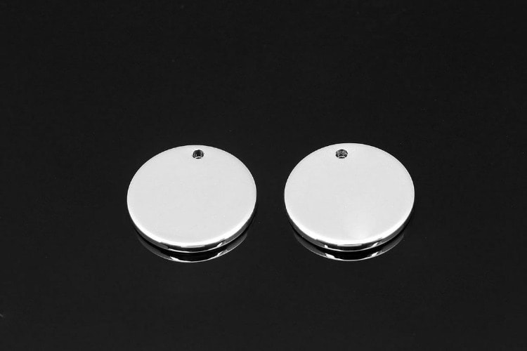 [W] S1352-Ternary Alloy Plated-(100 pcs)-Stamping Blanks Charm-Tiny Coin Pendant-15mm Coin Stamping Blanks-Wholesale Charms, [PRODUCT_SEARCH_KEYWORD], JEWELFINGER-INBEAD, [CURRENT_CATE_NAME]