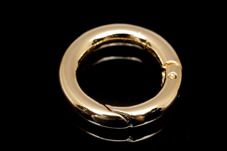 [W] B179-Gold Plated 20mm Ring clasp (20pcs), [PRODUCT_SEARCH_KEYWORD], JEWELFINGER-INBEAD, [CURRENT_CATE_NAME]