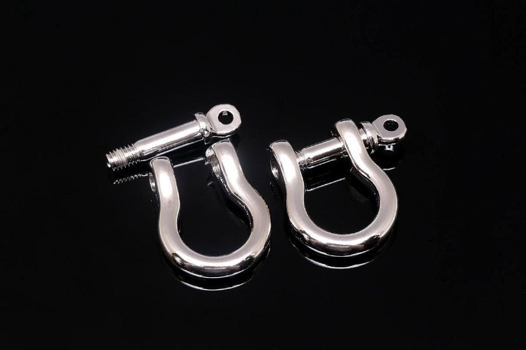[W] B280-Ternary Alloy Plated-25*26mm Big screw clasp (20pcs), [PRODUCT_SEARCH_KEYWORD], JEWELFINGER-INBEAD, [CURRENT_CATE_NAME]