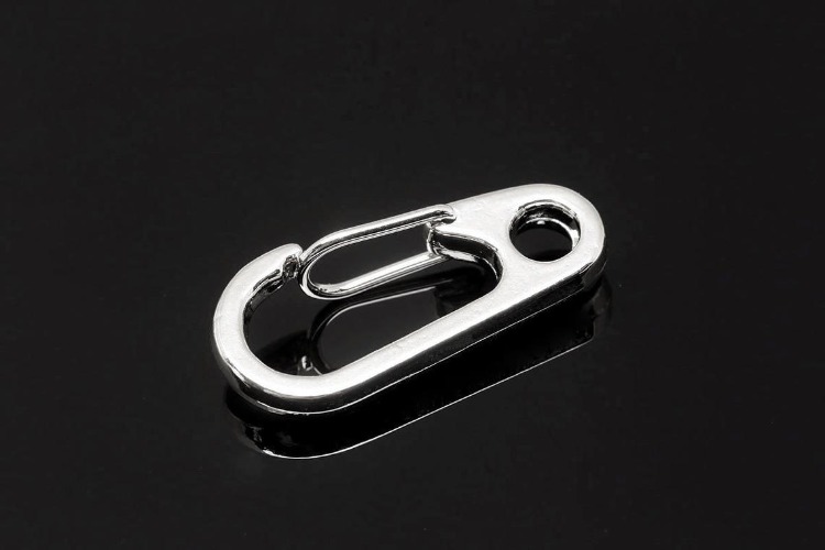 S487-Ternary Alloy Plated Long Snap Key ring (2pcs), [PRODUCT_SEARCH_KEYWORD], JEWELFINGER-INBEAD, [CURRENT_CATE_NAME]