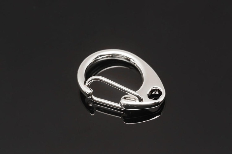 S486-Ternary Alloy Plated Snap Key ring (2pcs), [PRODUCT_SEARCH_KEYWORD], JEWELFINGER-INBEAD, [CURRENT_CATE_NAME]