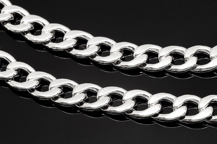 A542-Ternary Alloy Plated 11*8 mm  120 NF Chain (1M), [PRODUCT_SEARCH_KEYWORD], JEWELFINGER-INBEAD, [CURRENT_CATE_NAME]