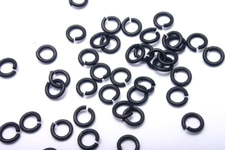 B061-06x2 Matt Black plated C ring (10g), [PRODUCT_SEARCH_KEYWORD], JEWELFINGER-INBEAD, [CURRENT_CATE_NAME]