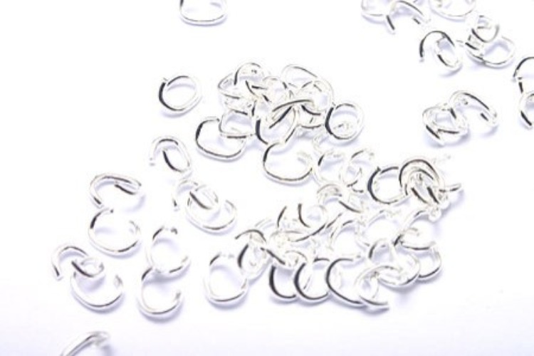 B038- 05x3 Silver plated C ring (20g), [PRODUCT_SEARCH_KEYWORD], JEWELFINGER-INBEAD, [CURRENT_CATE_NAME]