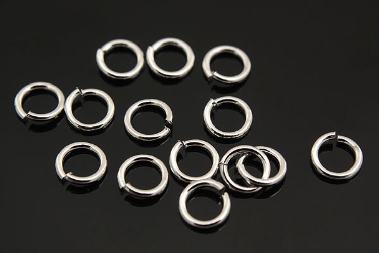 [W] B053-0.7X3mm-Ternary Alloy Plated Jump Ring-Open Link (100g), [PRODUCT_SEARCH_KEYWORD], JEWELFINGER-INBEAD, [CURRENT_CATE_NAME]