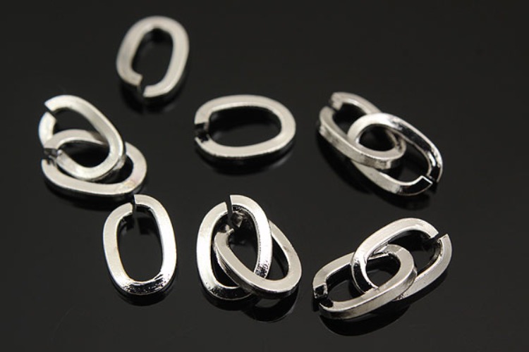 [W] B472-Ternary Alloy Plated Small Oval Ring 5*7mm(100pcs), [PRODUCT_SEARCH_KEYWORD], JEWELFINGER-INBEAD, [CURRENT_CATE_NAME]