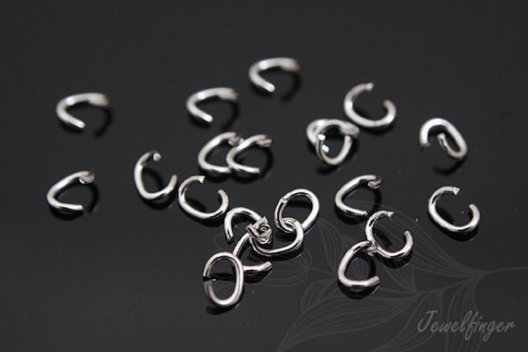 [W] B161-Ternary Alloy Plated 0.5x3x3.5mm C Ring (100g), [PRODUCT_SEARCH_KEYWORD], JEWELFINGER-INBEAD, [CURRENT_CATE_NAME]