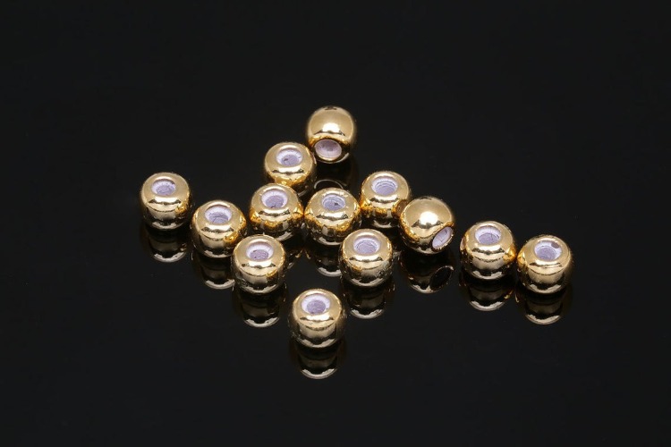 CH0010-Gold Plated-5*4mm Rubber Stopper (10pcs), [PRODUCT_SEARCH_KEYWORD], JEWELFINGER-INBEAD, [CURRENT_CATE_NAME]