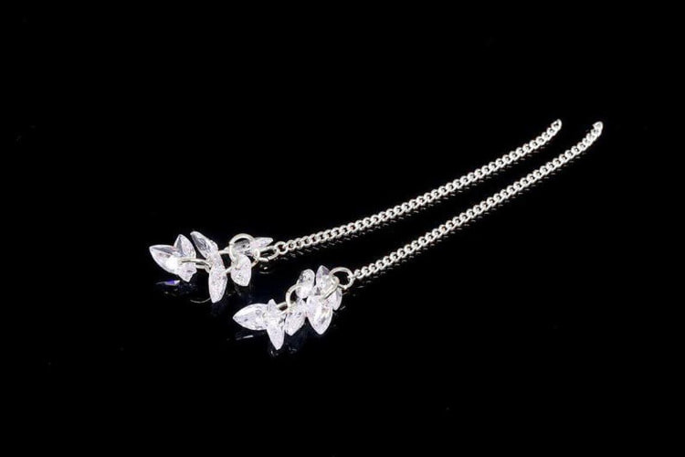 [W] H1401-Rhodium Plated-(20 pcs)-54mm Cubic Chain-Tiny Cubic Chain Pendant-Wholesale Pendants, [PRODUCT_SEARCH_KEYWORD], JEWELFINGER-INBEAD, [CURRENT_CATE_NAME]