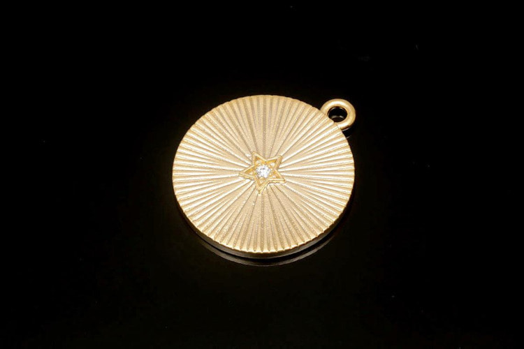 [W] M010-Matt Gold Plated-(20 pcs)-Star Coin Pendants-Medallion Necklace Pendant-Jewelry Findings-Wholesale Pendants, [PRODUCT_SEARCH_KEYWORD], JEWELFINGER-INBEAD, [CURRENT_CATE_NAME]