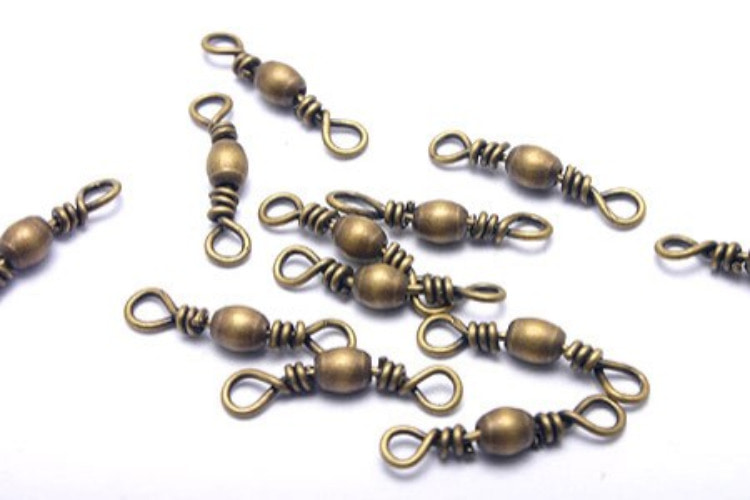 B394-Antiqued Brass-(25pcs)-Wholesale Connectors, [PRODUCT_SEARCH_KEYWORD], JEWELFINGER-INBEAD, [CURRENT_CATE_NAME]