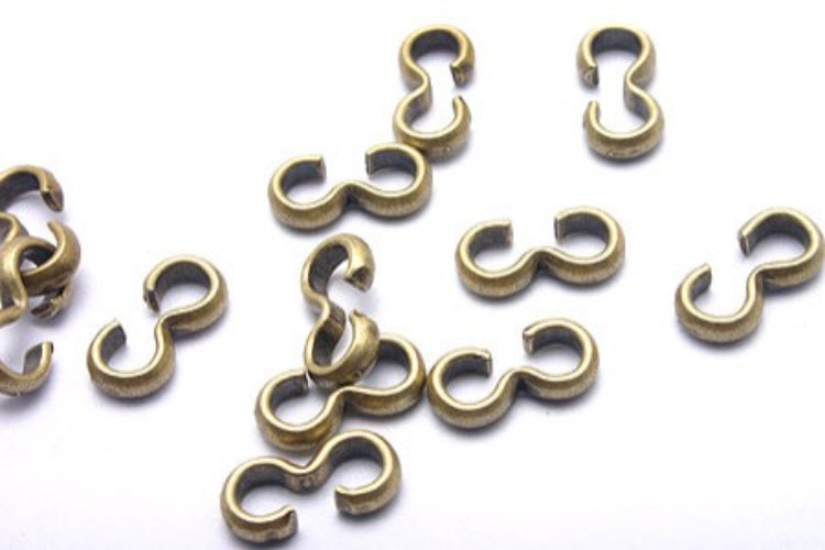 B436-Antiqued Brass-(50pcs)-Wholesale Connectors, [PRODUCT_SEARCH_KEYWORD], JEWELFINGER-INBEAD, [CURRENT_CATE_NAME]