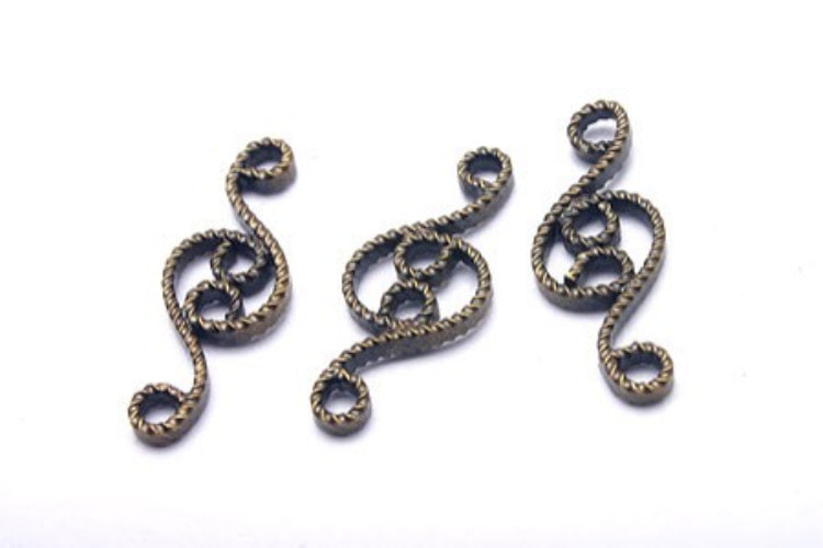B407-Antiqued Brass-(12pcs)-Wholesale Connectors, [PRODUCT_SEARCH_KEYWORD], JEWELFINGER-INBEAD, [CURRENT_CATE_NAME]