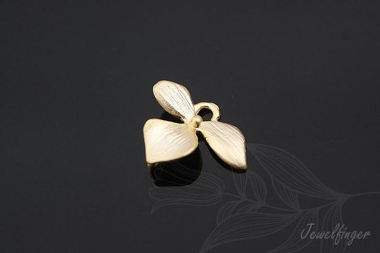 M298-Matt Gold Plated-(4pcs)-Tiny Flower Connector-Wholesale Connectors, [PRODUCT_SEARCH_KEYWORD], JEWELFINGER-INBEAD, [CURRENT_CATE_NAME]