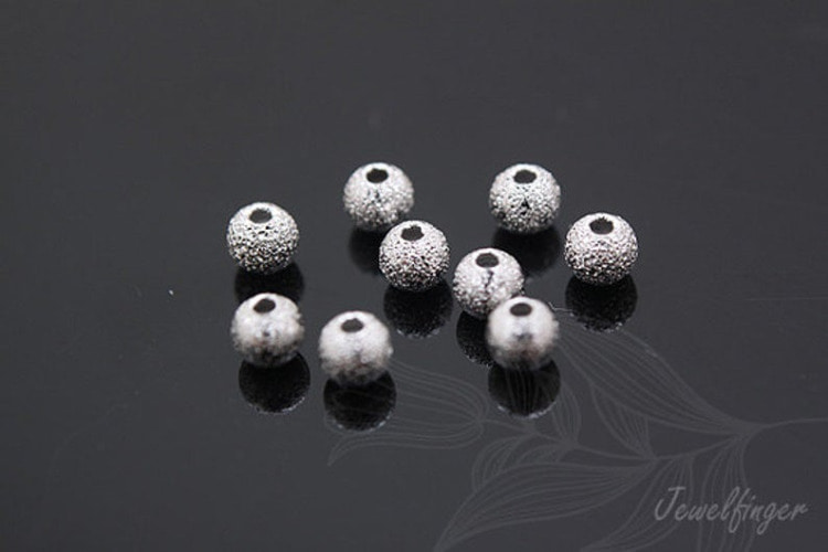 [W] B356-Ternary Alloy Plated-Stardust Brass Bead-3mm Metal Beads (200pcs), [PRODUCT_SEARCH_KEYWORD], JEWELFINGER-INBEAD, [CURRENT_CATE_NAME]