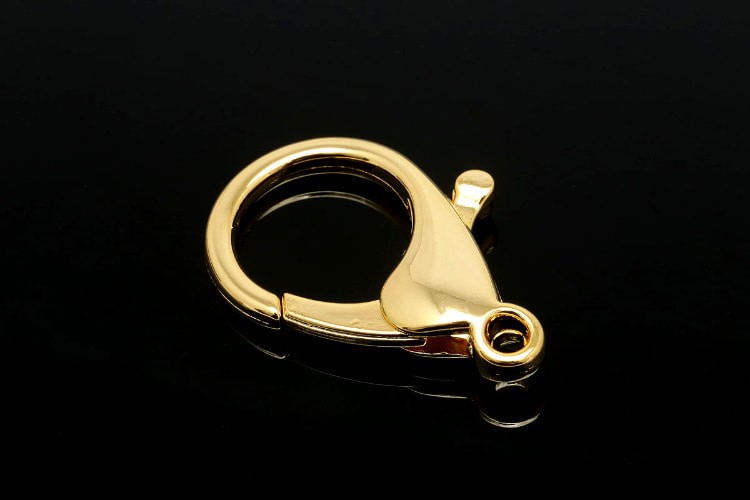 [W] R007-Gold Plated-24*36mm Big Robster Clasps (20pcs), [PRODUCT_SEARCH_KEYWORD], JEWELFINGER-INBEAD, [CURRENT_CATE_NAME]