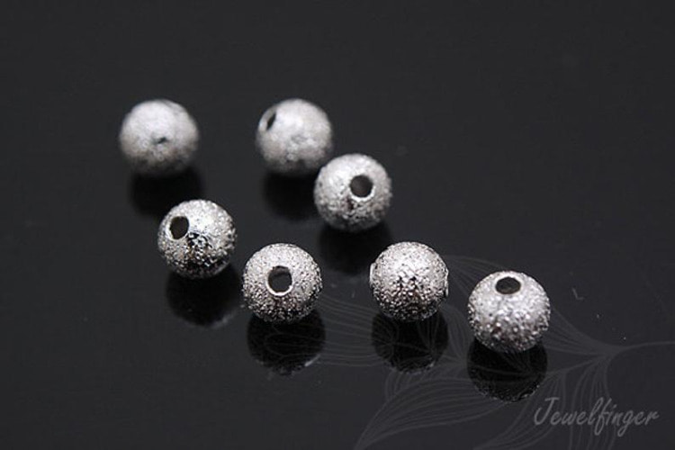 [W] B012-Ternary Alloy Plated-Stardust Brass Bead -4mm Metal Beads (100pcs), [PRODUCT_SEARCH_KEYWORD], JEWELFINGER-INBEAD, [CURRENT_CATE_NAME]