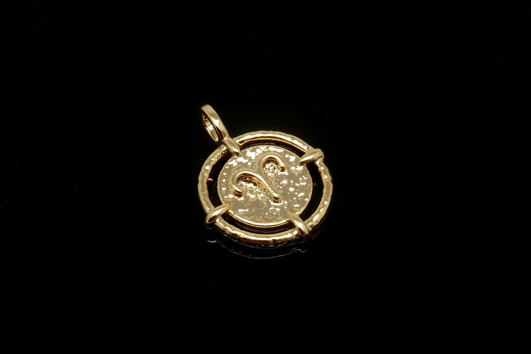 R025-NO.3-Gold Plated-(1piece)-12*16mm Aries-Zodiac Horoscope Sign Constellation Charm-Celestial Astrology Medallion Pendant-Wholesale Zodiac, [PRODUCT_SEARCH_KEYWORD], JEWELFINGER-INBEAD, [CURRENT_CATE_NAME]