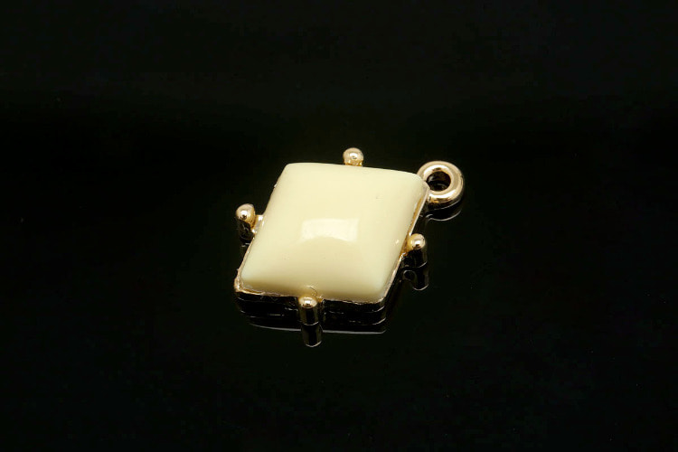[W] R040-Gold Plated-(20pcs)-13*15mm Lemon Color Epoxy Charms-Jewelry Findings-Wholesale Charms, [PRODUCT_SEARCH_KEYWORD], JEWELFINGER-INBEAD, [CURRENT_CATE_NAME]
