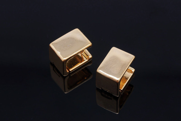 CH4037-Gold Plated (1pairs)-8*12mm Rectangle Lever Back Earrings-Daily Earrings-Nickel Free, [PRODUCT_SEARCH_KEYWORD], JEWELFINGER-INBEAD, [CURRENT_CATE_NAME]