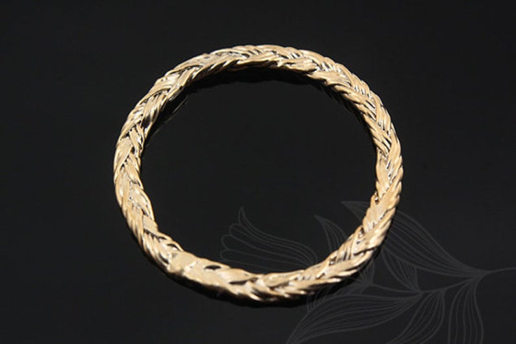 M1633-Matt Gold Plated-(2pcs)-Circle-Wholesale Charms, [PRODUCT_SEARCH_KEYWORD], JEWELFINGER-INBEAD, [CURRENT_CATE_NAME]