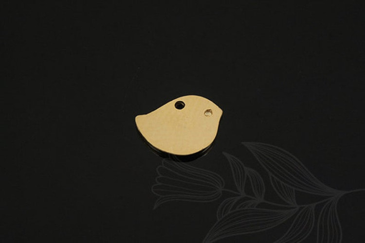 M1065-Gold Plated-(2pcs)-Chicken Charm-Metal Charms-Animal Charms-Wholesale Charms, [PRODUCT_SEARCH_KEYWORD], JEWELFINGER-INBEAD, [CURRENT_CATE_NAME]