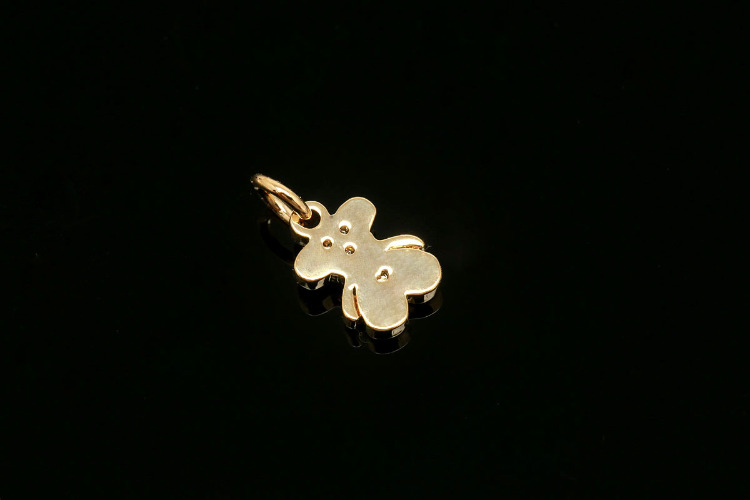 [W] K883-Gold Plated-(20pcs)-Tiny Bear Charms-Necklace Earrings Making Supply-Wholesale Charms, [PRODUCT_SEARCH_KEYWORD], JEWELFINGER-INBEAD, [CURRENT_CATE_NAME]