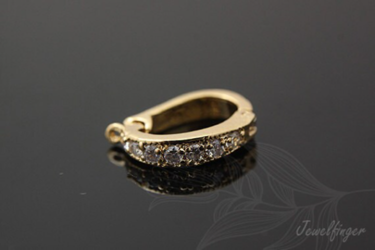 H730-Gold Plated-(1piece)-16*9mm Cubic Bail-Wholesale Bail, [PRODUCT_SEARCH_KEYWORD], JEWELFINGER-INBEAD, [CURRENT_CATE_NAME]