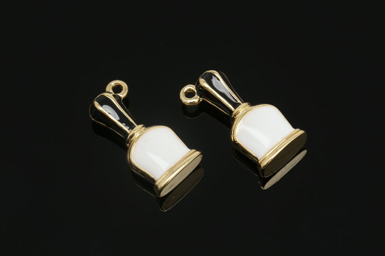 [W] M1950-Gold Plated-(20pcs)-Tiny Perfume Bottle Pendant- Epoxy Miniature Cosmetics Charms-Wholesale Charms, [PRODUCT_SEARCH_KEYWORD], JEWELFINGER-INBEAD, [CURRENT_CATE_NAME]