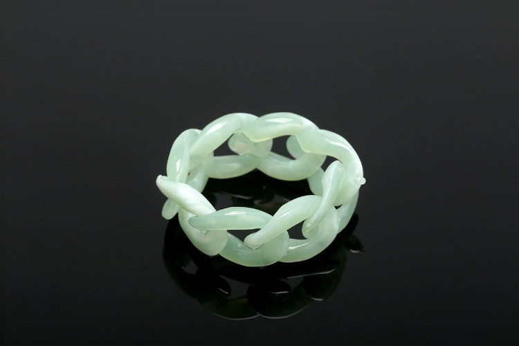 [W] R035-Formica Chain Ring-(20pcs)-Formica Chain Ring US Size 6~6.5-Simple Ring-layering ring-Everyday jewelry-Wholesale Ring, [PRODUCT_SEARCH_KEYWORD], JEWELFINGER-INBEAD, [CURRENT_CATE_NAME]