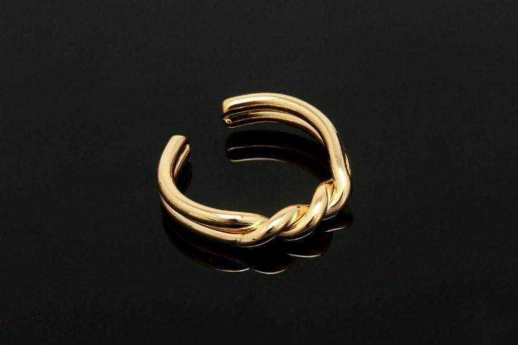 H315-Gold Plated-(1piece)-Simple Ring, Adjustable Gold Ring-Layering Ring-Everyday Jewelry-Jewelry Findings-Wholesale Ring, [PRODUCT_SEARCH_KEYWORD], JEWELFINGER-INBEAD, [CURRENT_CATE_NAME]