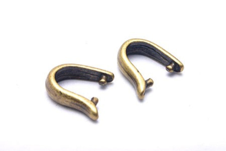 B508-Antiqued Brass-(5pcs)-Antiqued Brass 3*10mm Bail-Wholesale Bail, [PRODUCT_SEARCH_KEYWORD], JEWELFINGER-INBEAD, [CURRENT_CATE_NAME]