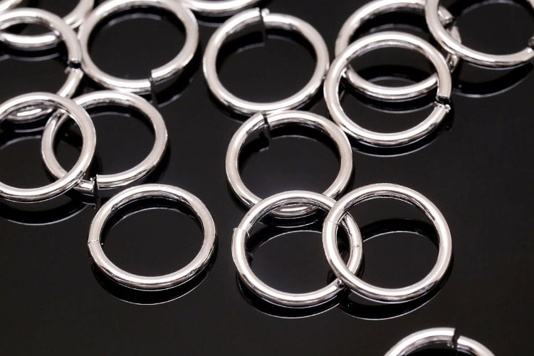 B319-Ternary Alloy Plated-1.2x8mm O Ring-Open Link (10g), [PRODUCT_SEARCH_KEYWORD], JEWELFINGER-INBEAD, [CURRENT_CATE_NAME]