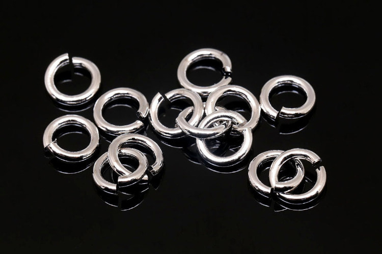 [W] B572-Ternary Alloy Plated-1.2x4mm O Ring-Open Link (100g), [PRODUCT_SEARCH_KEYWORD], JEWELFINGER-INBEAD, [CURRENT_CATE_NAME]