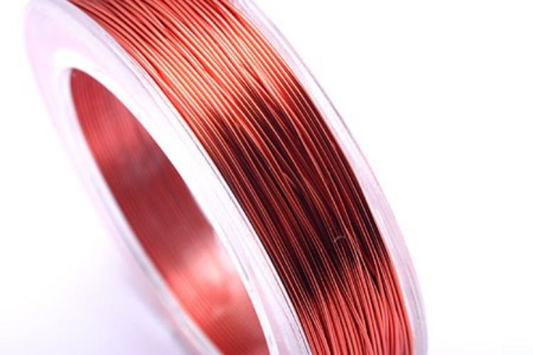 E280-Red-(1piece)-0.3mm Wire-Wire Jewelry-Jewelry Making-Wire Art-Wire Jewelry-Wholesale Wire, [PRODUCT_SEARCH_KEYWORD], JEWELFINGER-INBEAD, [CURRENT_CATE_NAME]