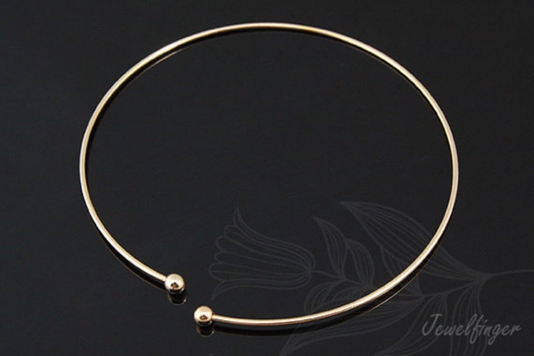 H382-Gold Plated-(1piece)-1mm Bangle-Wholesale Bracelet, [PRODUCT_SEARCH_KEYWORD], JEWELFINGER-INBEAD, [CURRENT_CATE_NAME]
