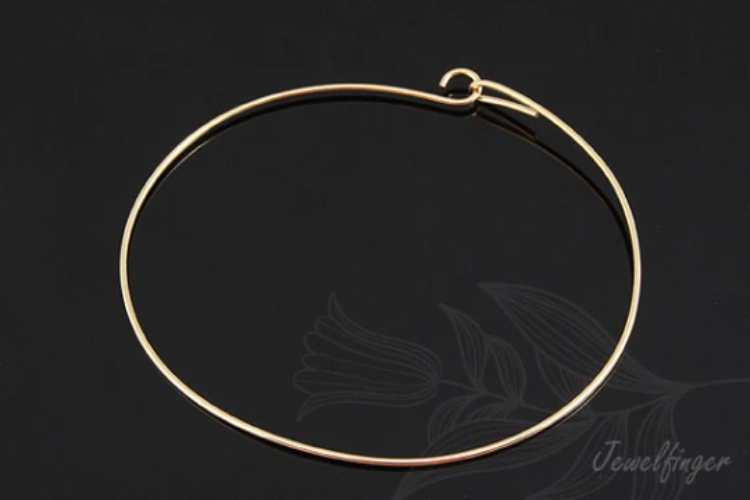 H904-Gold Plated-(2pcs)-Bangle-Wholesale Bracelet, [PRODUCT_SEARCH_KEYWORD], JEWELFINGER-INBEAD, [CURRENT_CATE_NAME]