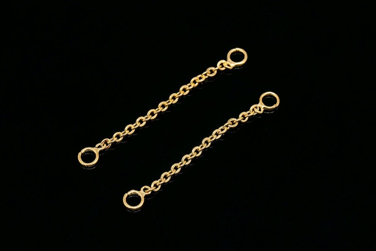 CH7036-Gold Plated-(2pcs)-Chain Connector-Chain Pendant-Wholesale Connectors, [PRODUCT_SEARCH_KEYWORD], JEWELFINGER-INBEAD, [CURRENT_CATE_NAME]