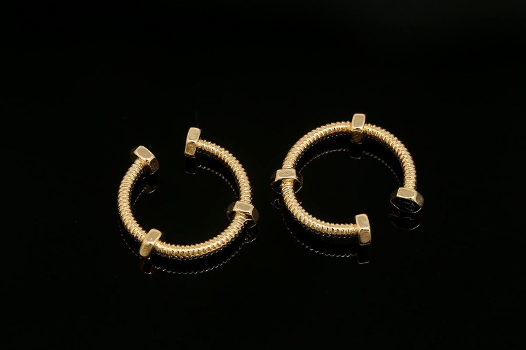 M714-Gold Plated (1piece)-Ear Cuff-Non-Pierced Earring-Simple Ear Cuff-Nickel Free, [PRODUCT_SEARCH_KEYWORD], JEWELFINGER-INBEAD, [CURRENT_CATE_NAME]