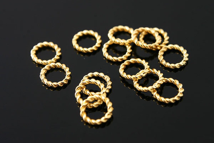 [W] K768-Gold Plated-(50pcs)-5mm Ring-Round Link-Wholesale Silver Ring, [PRODUCT_SEARCH_KEYWORD], JEWELFINGER-INBEAD, [CURRENT_CATE_NAME]