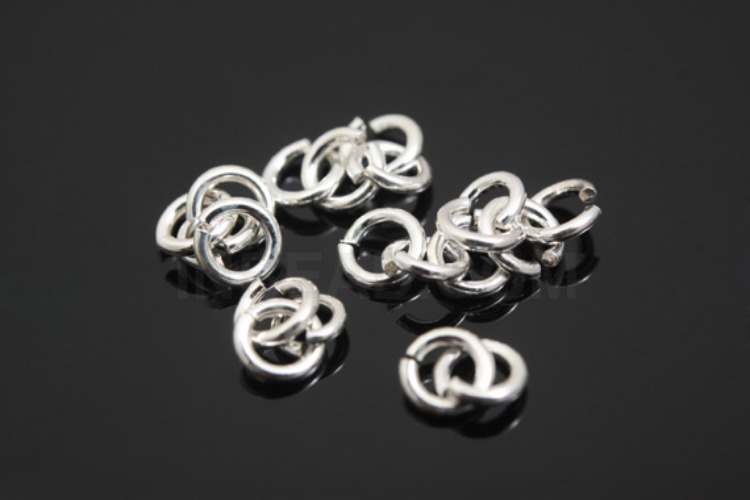 K013-Non Plated-(10pcs)-08*4mm Jump Ring-Open Link-Basic Supplies-Wholesale Silver Ring, [PRODUCT_SEARCH_KEYWORD], JEWELFINGER-INBEAD, [CURRENT_CATE_NAME]
