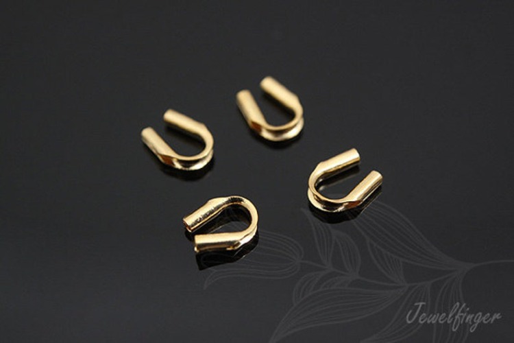 K1066-Gold Plated-(10pcs)-Wire Guardians-Wholesale Clasps, [PRODUCT_SEARCH_KEYWORD], JEWELFINGER-INBEAD, [CURRENT_CATE_NAME]
